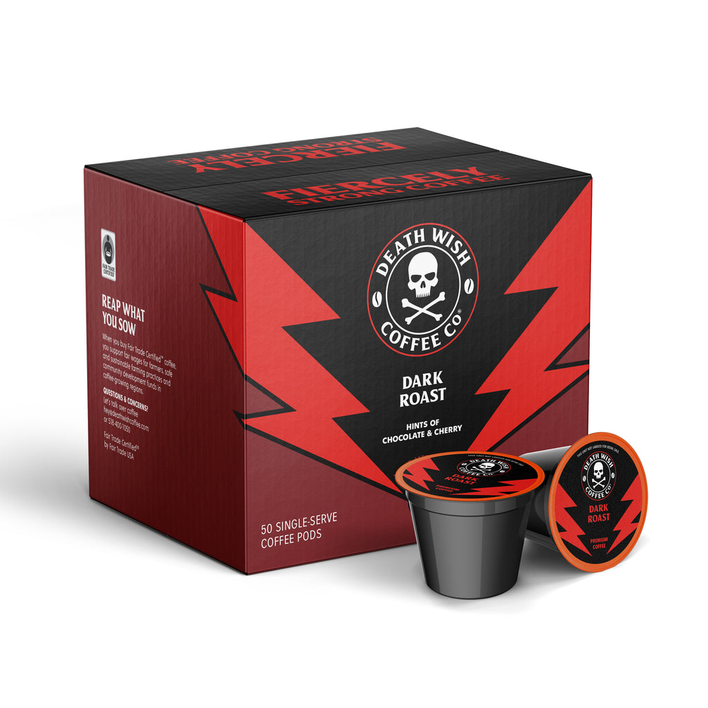 Dark Roast Single-Serve Pods - 50 Cups