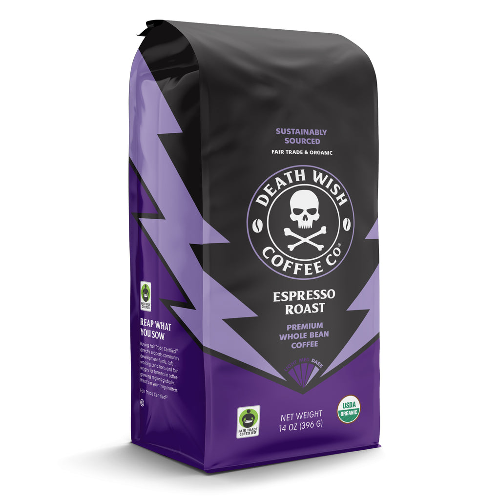 Espresso Roast Coffee - 14 oz Whole Bean (6 Pack)
