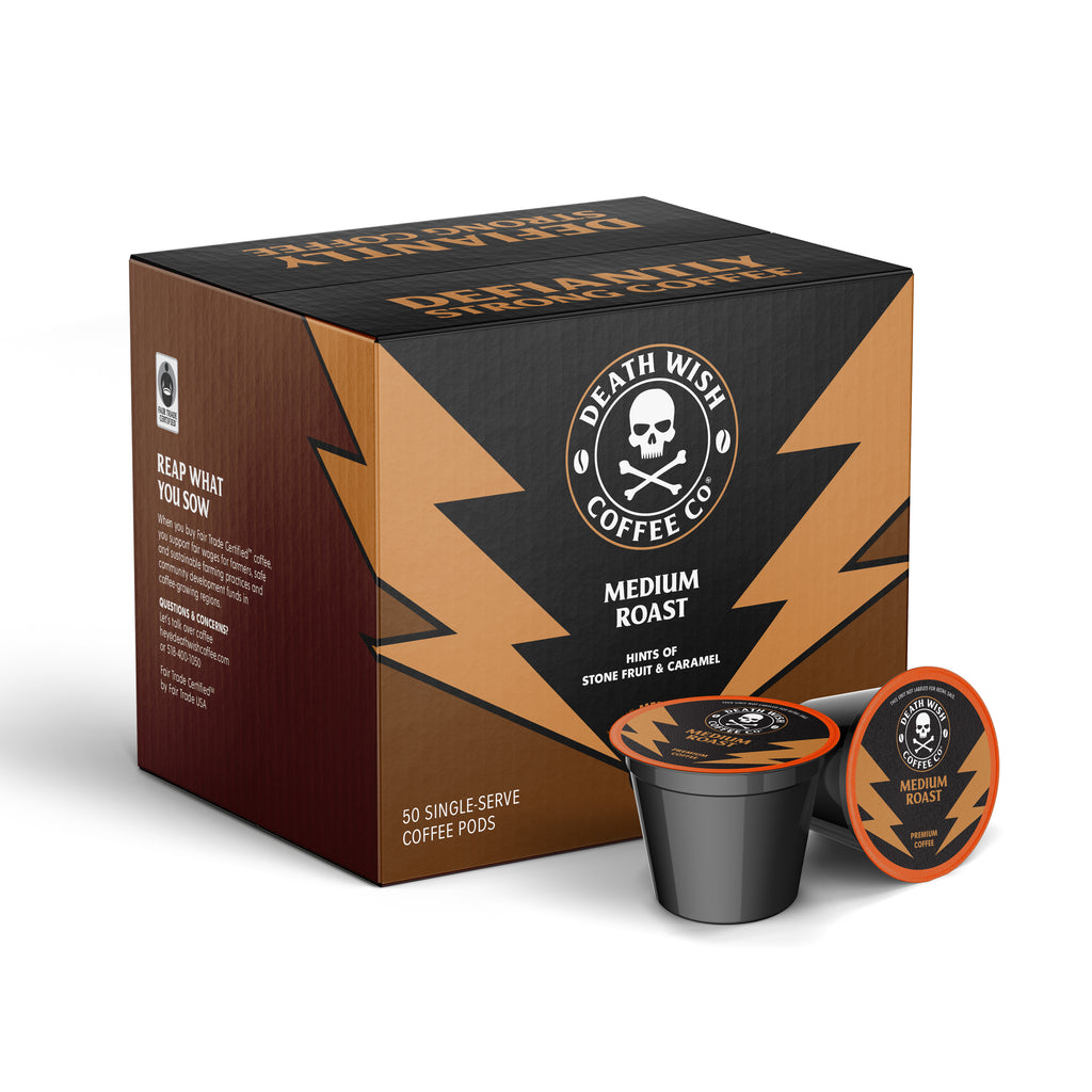 Medium Roast Single-Serve Pods - 50 Cups
